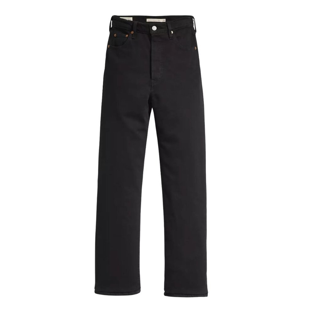 LEVI'S Black Ribcage Straight Ankle Women's Jeans